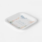 Assiettes En Carton Sous la fête d'anniversaire de la mer (Angulaire)