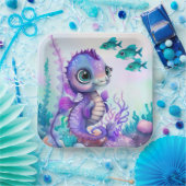 Assiettes En Carton Sous la mer (Fête)