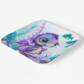 Assiettes En Carton Sous la mer (Angulaire)