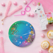 Assiettes En Carton Sous la mer (Fête)