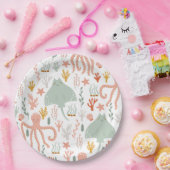 Assiettes En Carton Sous la mer | Plaques de partie (Fête)