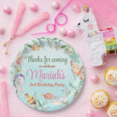 Assiettes En Carton Sous l'aquarelle de mer Anniversaire (Fête)