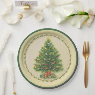 Assiettes En Carton Sous l'arbre