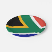 Assiettes En Carton South African Flag (Angle)