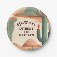 Southwestern Cowboy Boys Birthday