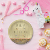 Assiettes En Carton Soyez courageux Baby shower de flèche tribale (Fête)