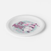 Assiettes En Carton Soyez le mien Gnome Saint-Valentin (Angle)