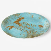 Assiettes En Carton Soyez toujours une vision de sirène de parties (Angle)