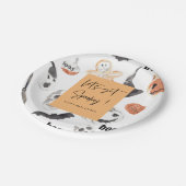 Assiettes En Carton Soyons Éffrayants | Parti Halloween (Angle)