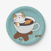 Assiettes En Carton Spa de café (Devant)