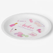 Assiettes En Carton Spa Party Paper Plates (Angle)