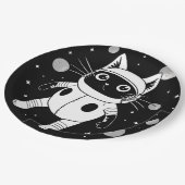 Assiettes En Carton Space Kitty (Angle)