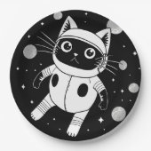 Assiettes En Carton Space Kitty (Devant)