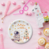 Assiettes En Carton Space Stars & Astronauts Anniversaire de enfant (Fête)