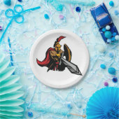 Assiettes En Carton Spartiate (Fête)