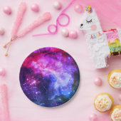 Assiettes en carton spatiales (Fête)