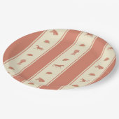 Assiettes En Carton Spectacle de Whimsical Pony Horse Motif (Angle)