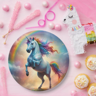 Assiettes En Carton Spectre Céleste : L'Arc de la Licorne Arc-en-Ciel