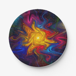 Assiettes En Carton Spectre solaire