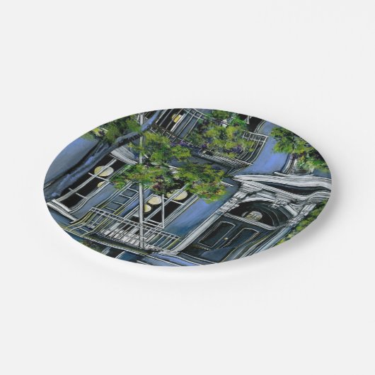 Assiettes En Carton Sphères lumineuses de l'intérieur (Angle)