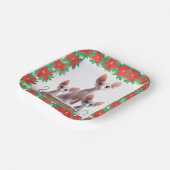 Assiettes En Carton Sphynx de Noël Animé (Angulaire)