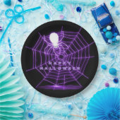 Assiettes En Carton Spider Web (Fête)