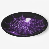 Assiettes En Carton Spider Web (Angle)