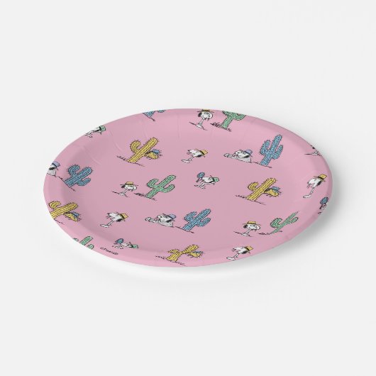 Assiettes En Carton Spike Sugar Pop Pattern (Angle)