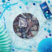 Assiettes En Carton Splendid Tekka Center's Specials (Fête)