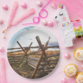 Assiettes En Carton Split Rail Fence at Gettysburg (Fête)