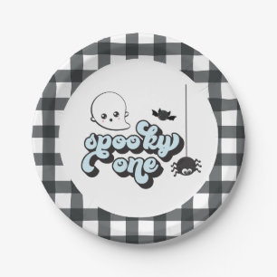 Assiettes En Carton Spooky One Halloween 1er Anniversaire