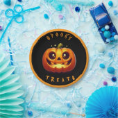 Assiettes En Carton Spooky Treats (Fête)