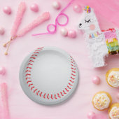 Assiettes En Carton Sport De Baseball (Fête)
