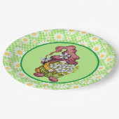 Assiettes En Carton Spring Daisy Gnome (Angle)