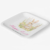 Assiettes En Carton Spring Rabbit Easter Brunch (Angulaire)