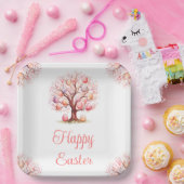 Assiettes En Carton Spring Tree Easter Egg Hunt (Fête)