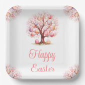 Assiettes En Carton Spring Tree Easter Egg Hunt (Recto)