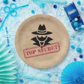 Assiettes En Carton Spy/Agent Secret Partie à thème (Fête)