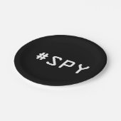 Assiettes En Carton #SPY - plats (Angle)