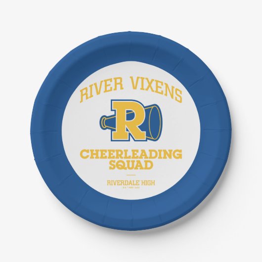 Assiettes En Carton Squad Cheerled River Vixens (Devant)