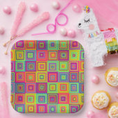 Assiettes En Carton Squares (Fête)