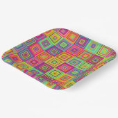 Assiettes En Carton Squares (Angulaire)