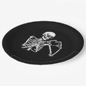 Assiettes En Carton Squelette Mains Coeur Signer Halloween Costume Ret (Angle)