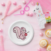 Assiettes En Carton Squirrel Paper plates (Fête)