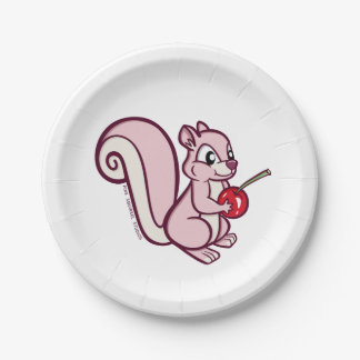 Assiettes En Carton Squirrel Paper plates