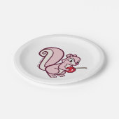 Assiettes En Carton Squirrel Paper plates (Angle)