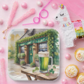 Assiettes En Carton St Patrick’s Day Bar Pub Party (Fête)