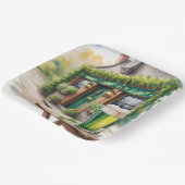 Assiettes En Carton St Patrick’s Day Bar Pub Party (Angulaire)