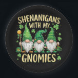 Assiettes En Carton St Patrick’s Day Lucky Shamrock Gnome<br><div class="desc">St Patrick’s Day Lucky Shamrock Gnome</div>