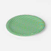 Assiettes En Carton St. Patrick's Day Green Stripes Pattern-54608 (Angle)